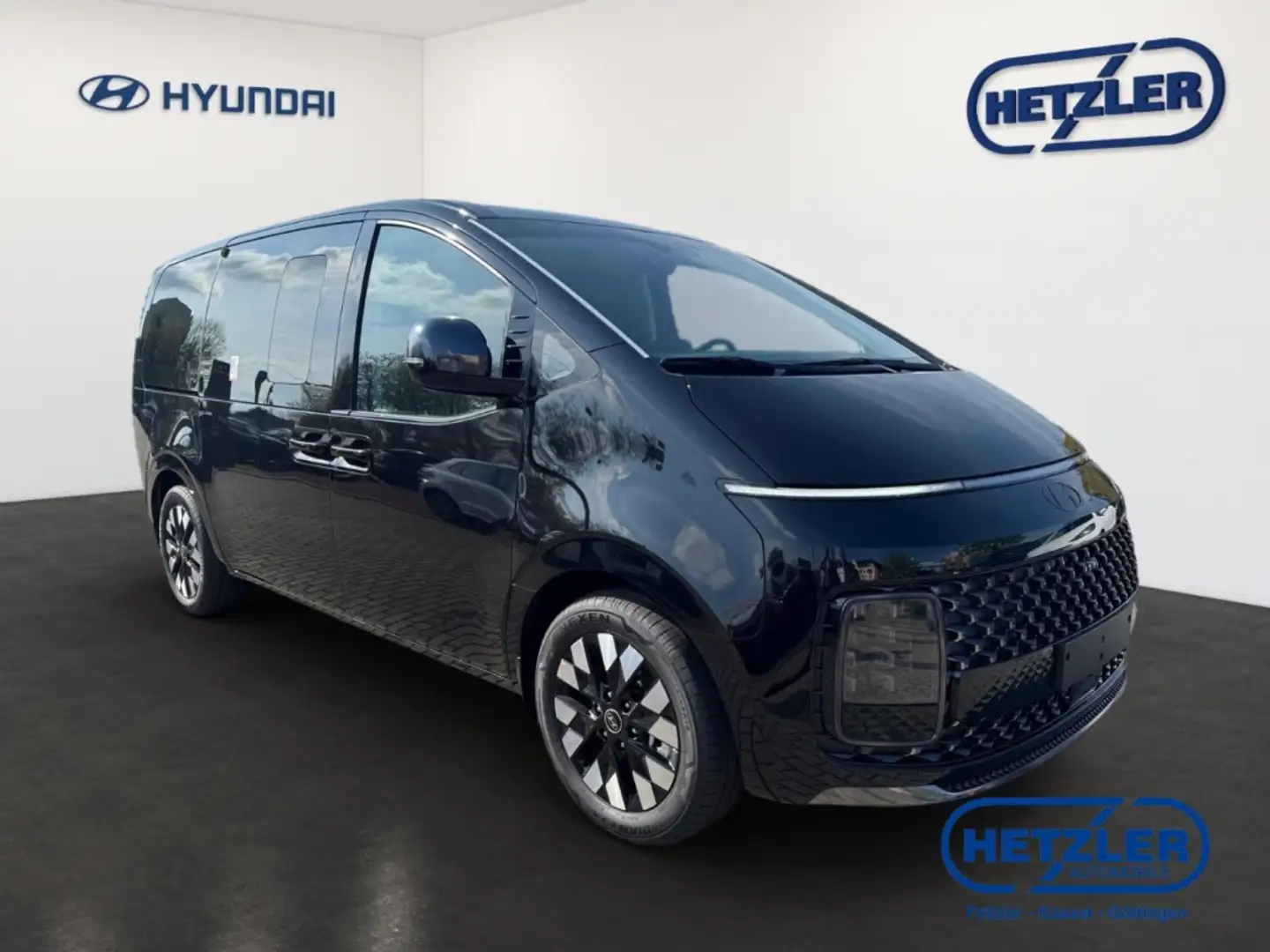 Hyundai STARIA Signature Hybrid 2WD 1.6 T-GDI EU6e 7-Sitzer Navi Czarny - 2