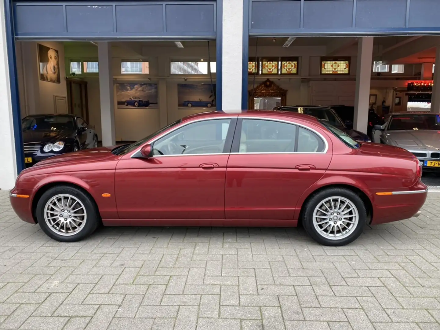 Jaguar S-Type 2.7D V6 Executive NL AUTO/TOPSTAAT Piros - 2