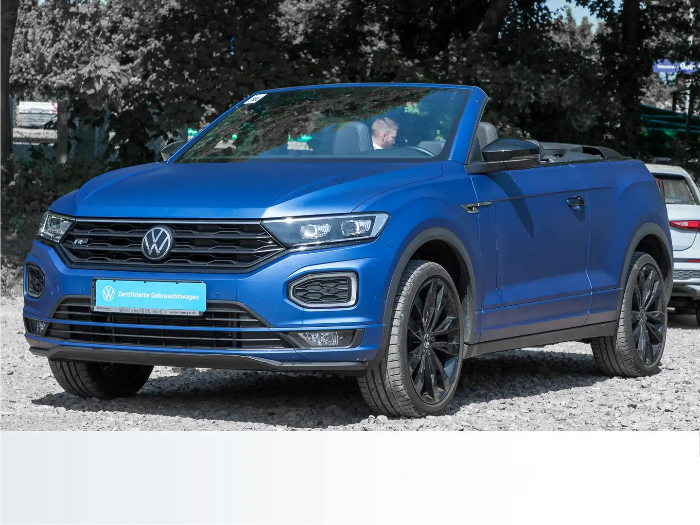Volkswagen T-Roc 1.5 TSI DSG R-LINE EDITION AHK Blau - 2