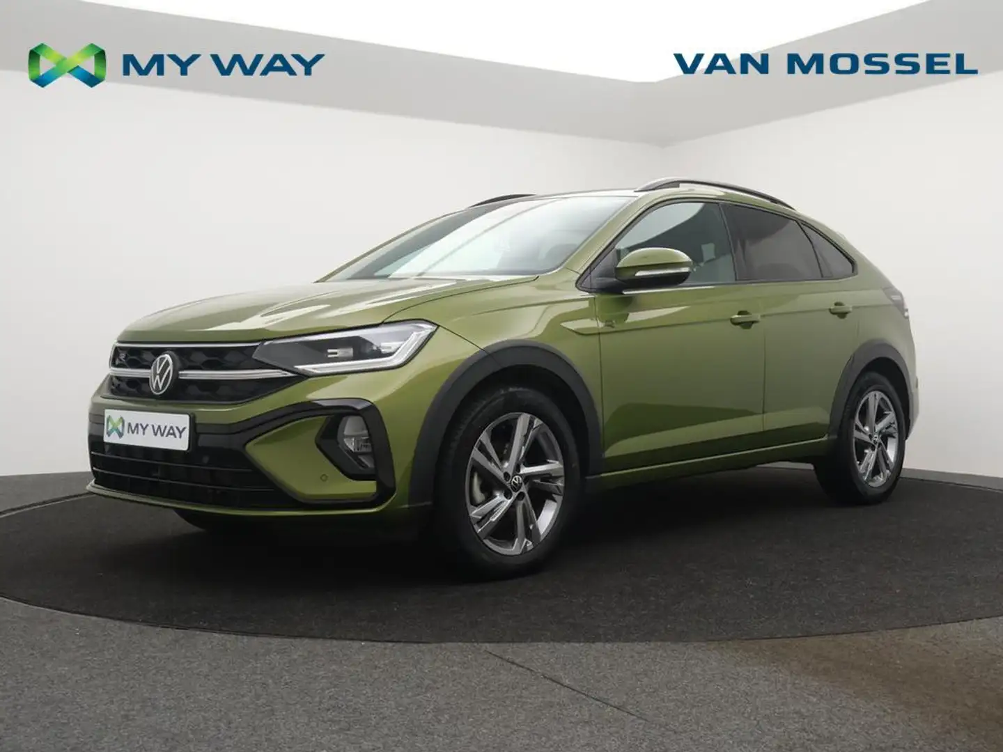 Volkswagen Taigo Taigo 1.0TSI R-Line 116PK *APP CONNECT*PDC*BLTH*ADAPTIVE CRUISE*DIGITAL DASHBOARD*... Groen - 1