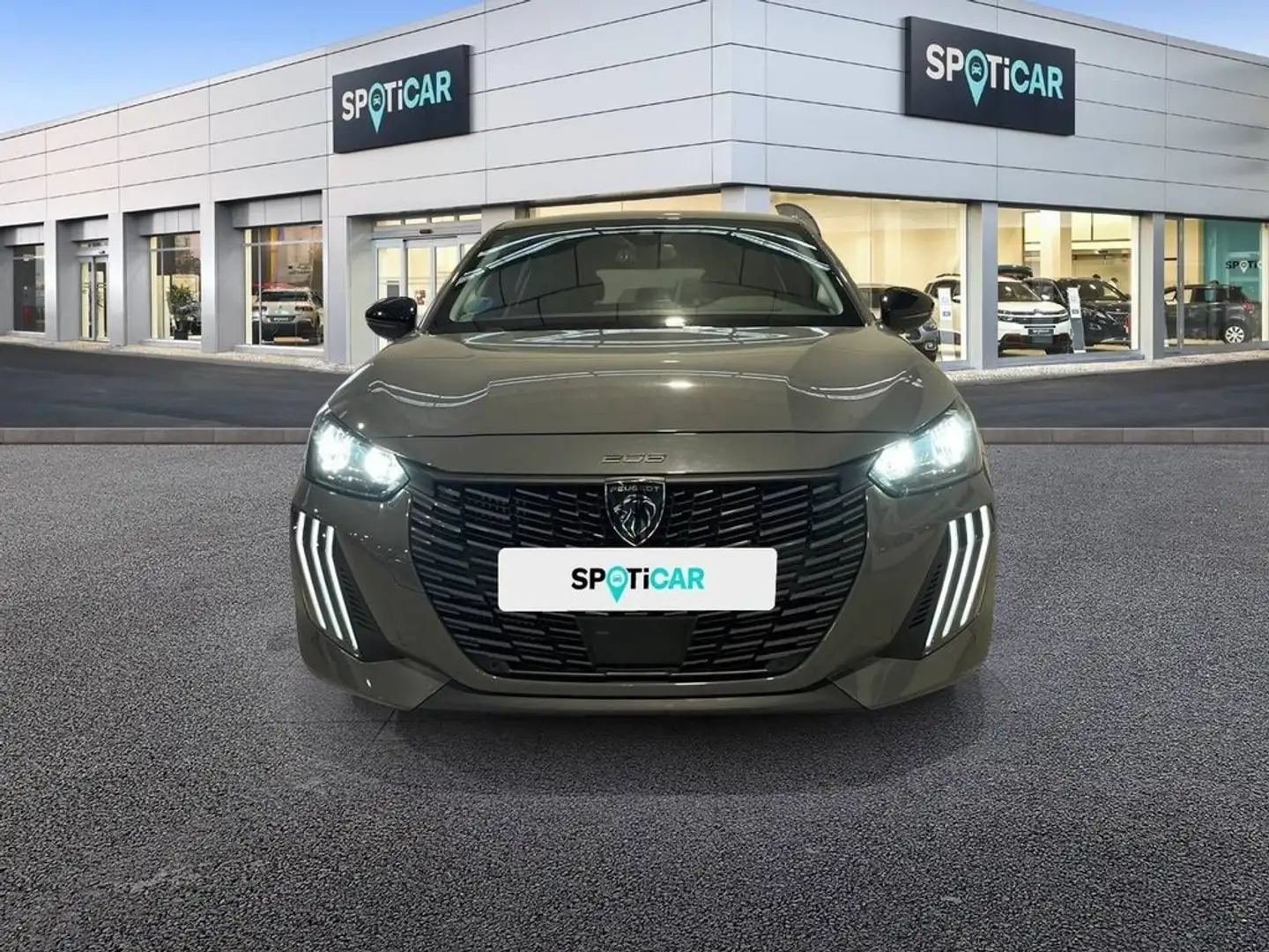 Peugeot 208 1.2 Hybrid Allure e-DCS6 100 Gris - 2
