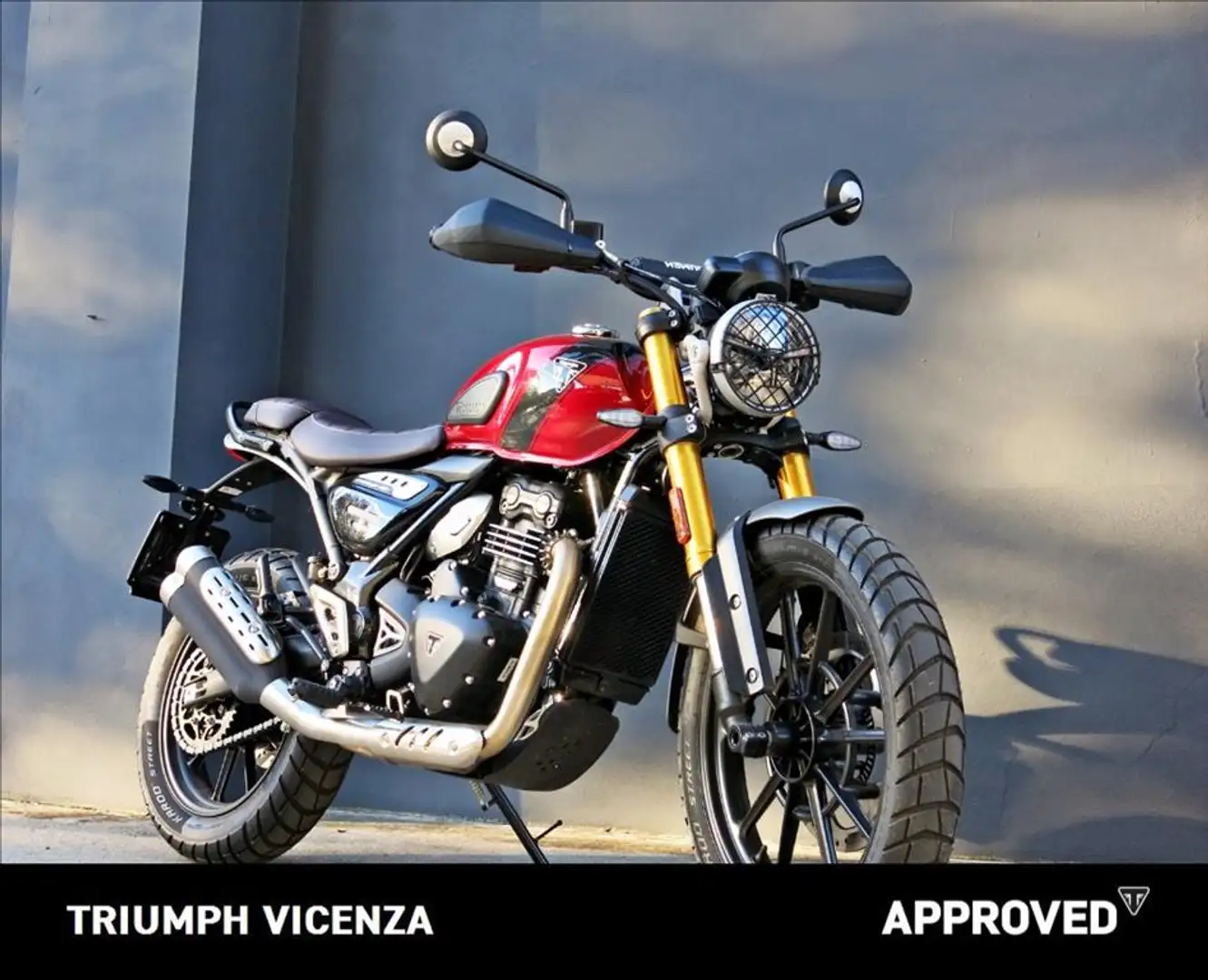 Triumph Scrambler X Abs Rosso - 1