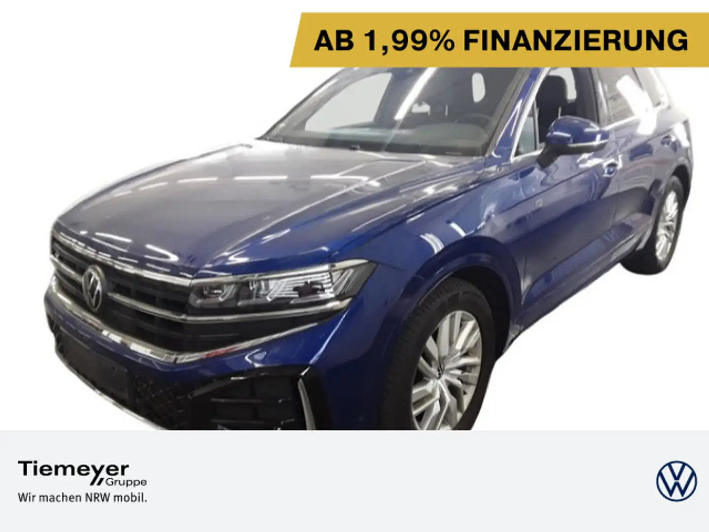 Volkswagen Touareg 3.0 TDI DSG 4M R-LINE NP116 LM22 STHZG D Blau - 1