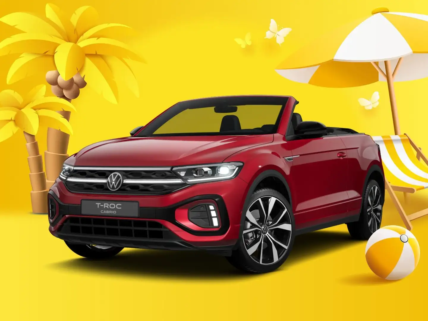 Volkswagen T-Roc R-Line 1.5 TSI OPF (150 PS) DSG Rosso - 2