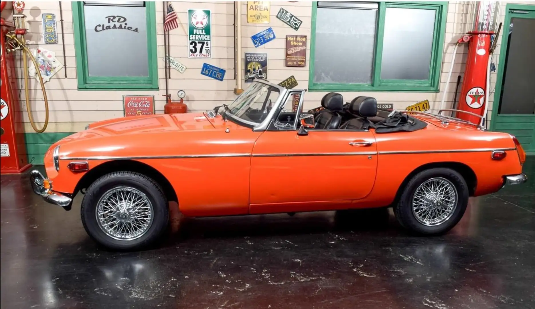 MG MGB Roadster convertible Naranja - 2