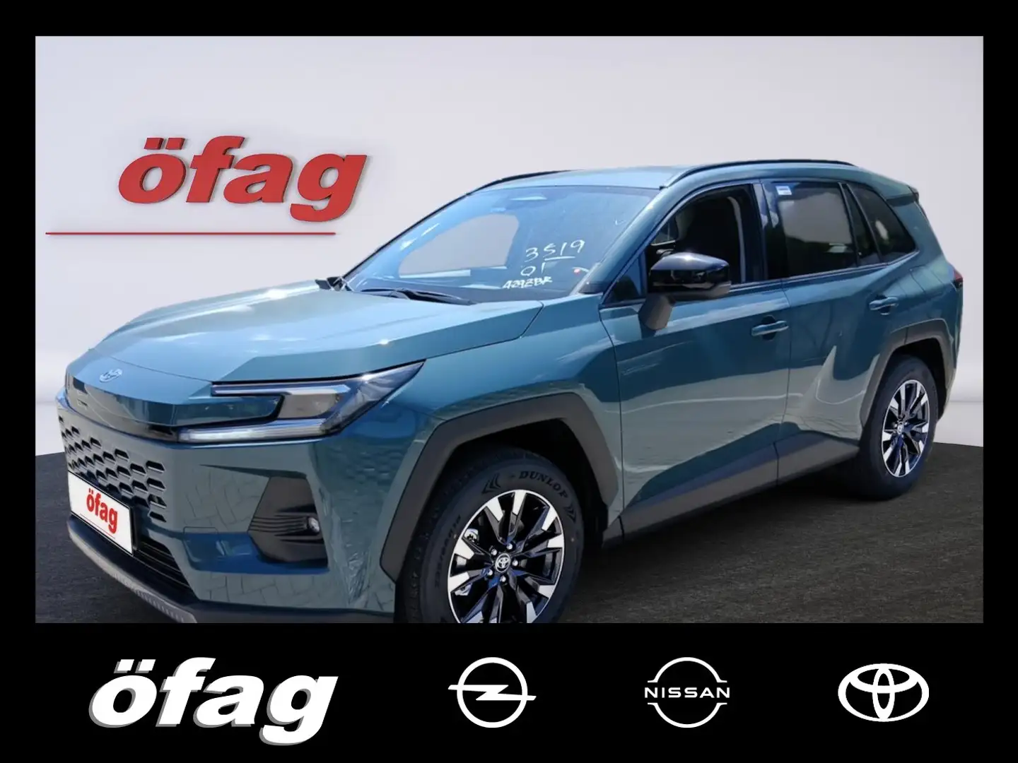 Toyota RAV 4 RAV4 2.5 Hybrid Teamplayer AWD ACC+LED+Navi+SHZ Grün - 1