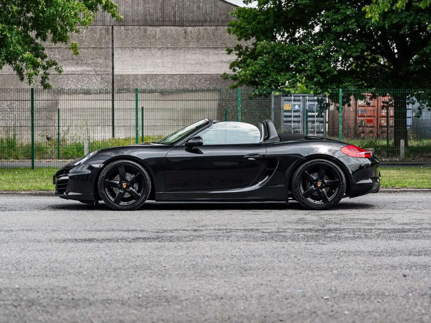 Porsche Boxster 2.7i PDK BlackEdition Full leatherSport lower sus Schwarz - 1