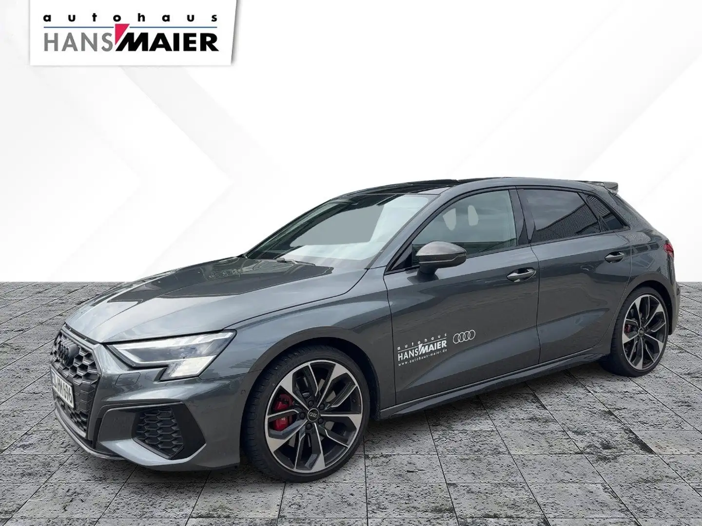 Audi S3 Sportback TFSI quattro S tronic Pano RearView Grau - 2