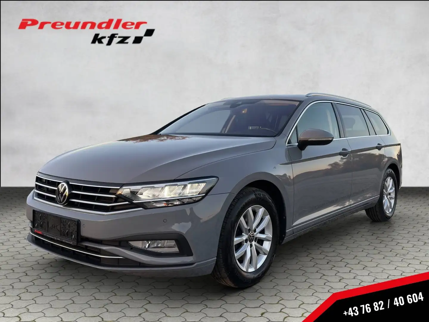 Volkswagen Passat Variant Business 2,0 SCR TDI DSG, 360°Kamera, ACC, AHK, STHZ,... Grau - 1