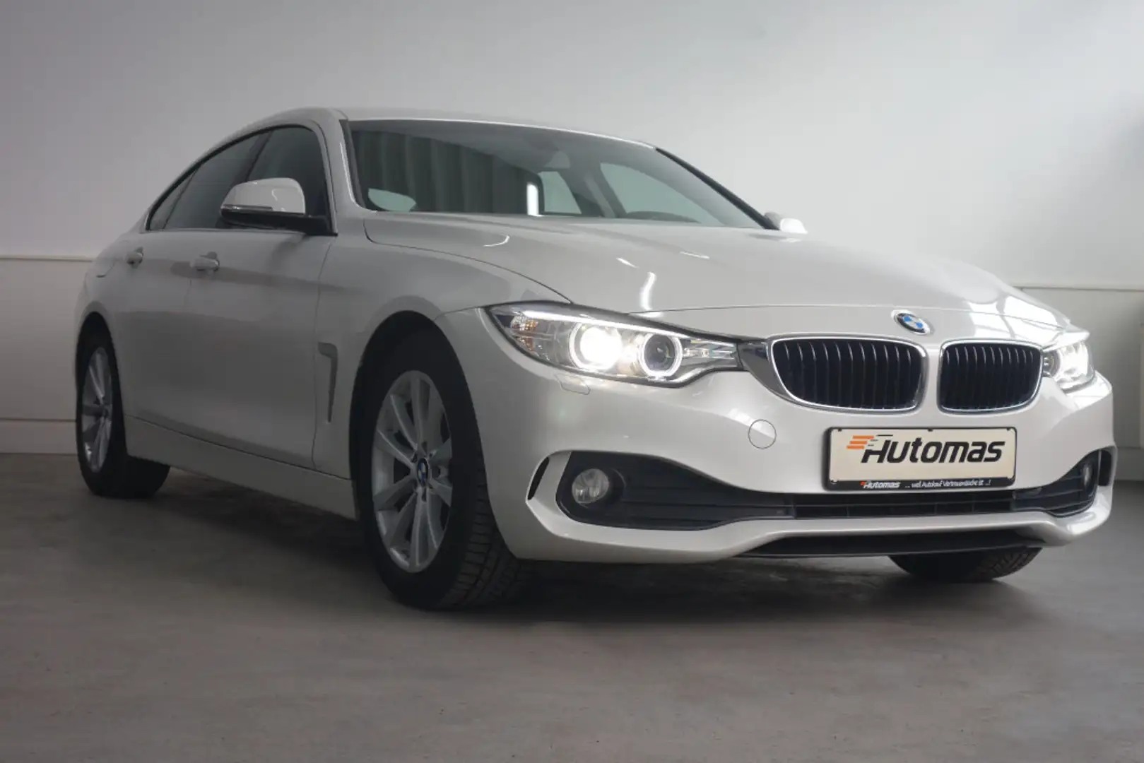 BMW 420 420 d Automatik Navi Xenon SHZ Blanc - 2