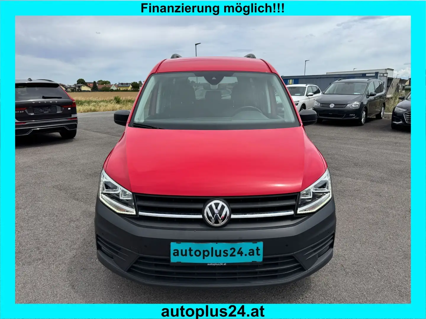 Volkswagen Caddy Kombi Maxi Austria 1,4 TSI DSG Rot - 2