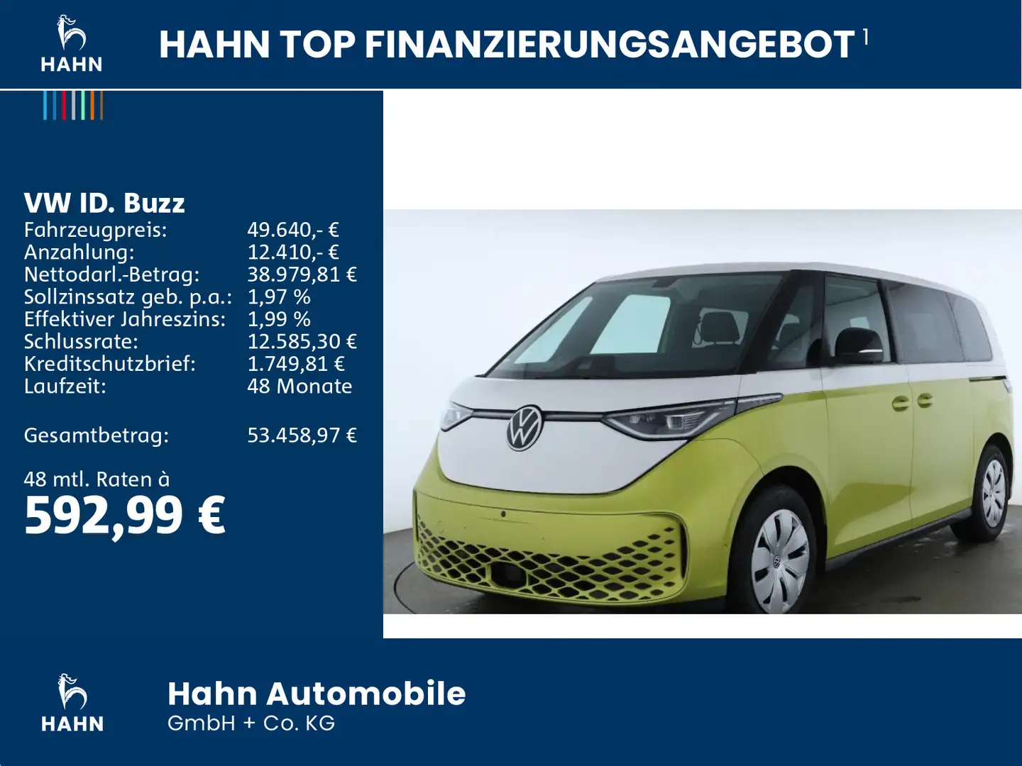 Volkswagen ID. Buzz ID.Buzz Pure 125kW AHK ACC IQ.LIGHT Blanc - 2
