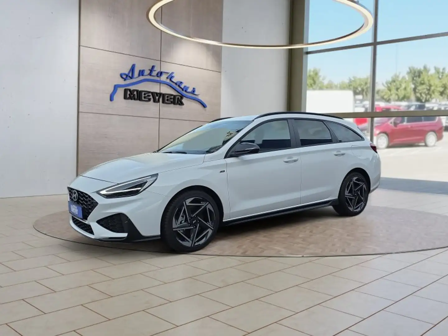 Hyundai i30 Kombi N-Line 1.5 T-GDI 7DCT Voll-LED/Navi/Winterp. Alb - 1