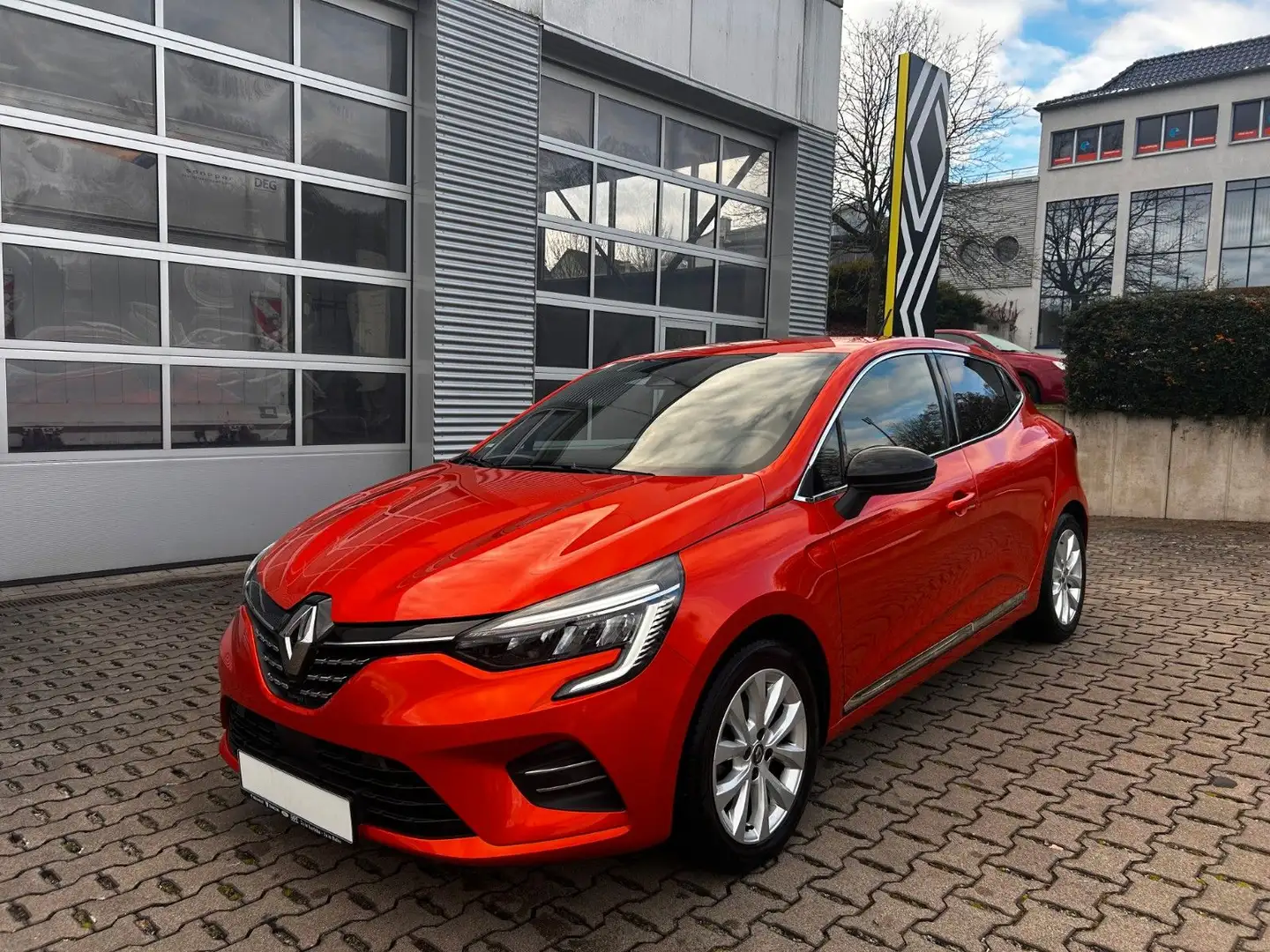 Renault Clio V Intens TCe 90 1.Hand/Scheckheft! Orange - 1