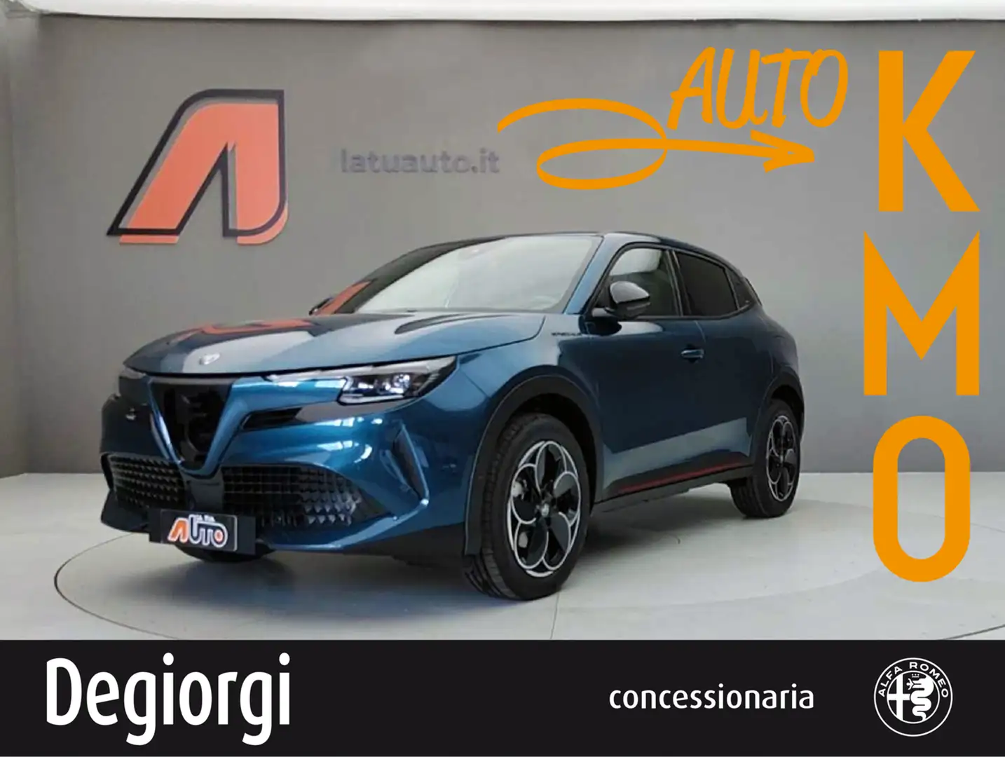 Alfa Romeo Junior 156CV BEV SPECIALE (PACK TECHNO) Bleu - 1