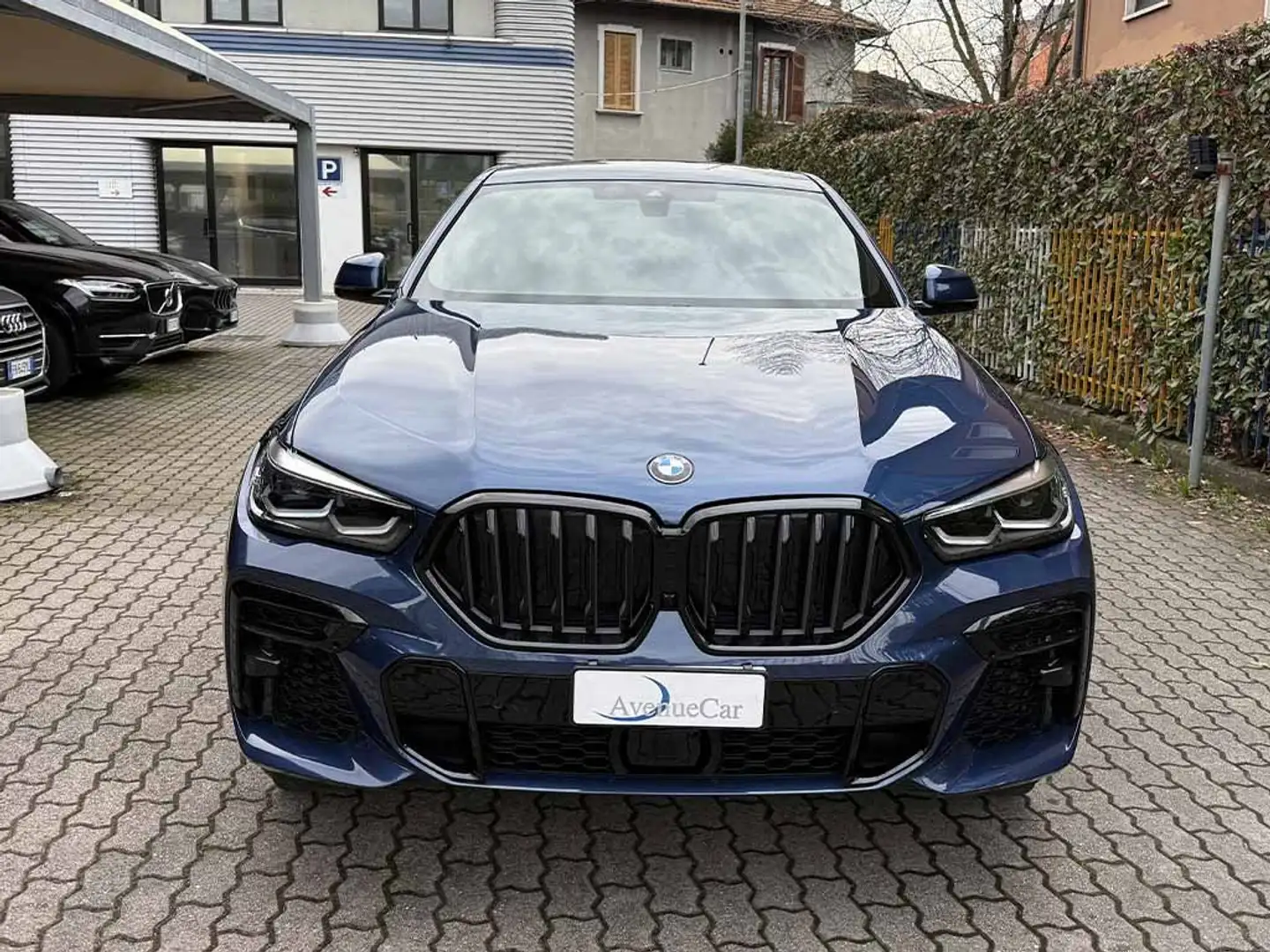 BMW X6 xdrive 30d mhev Msport M SPORT 22" TETTO TELECAM Modrá - 2