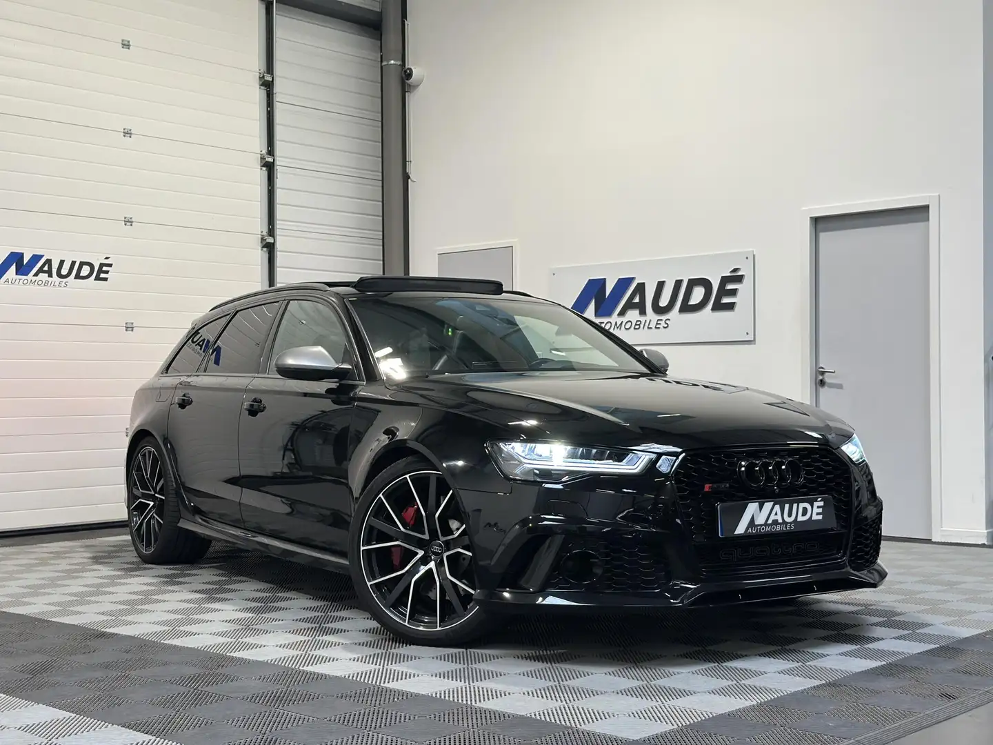 Audi RS6 (C7) Performance V8 4.0 TFSI 605 Quattro Tiptronic 8 Origine France/ Suivi Complet Audi Schwarz - 1