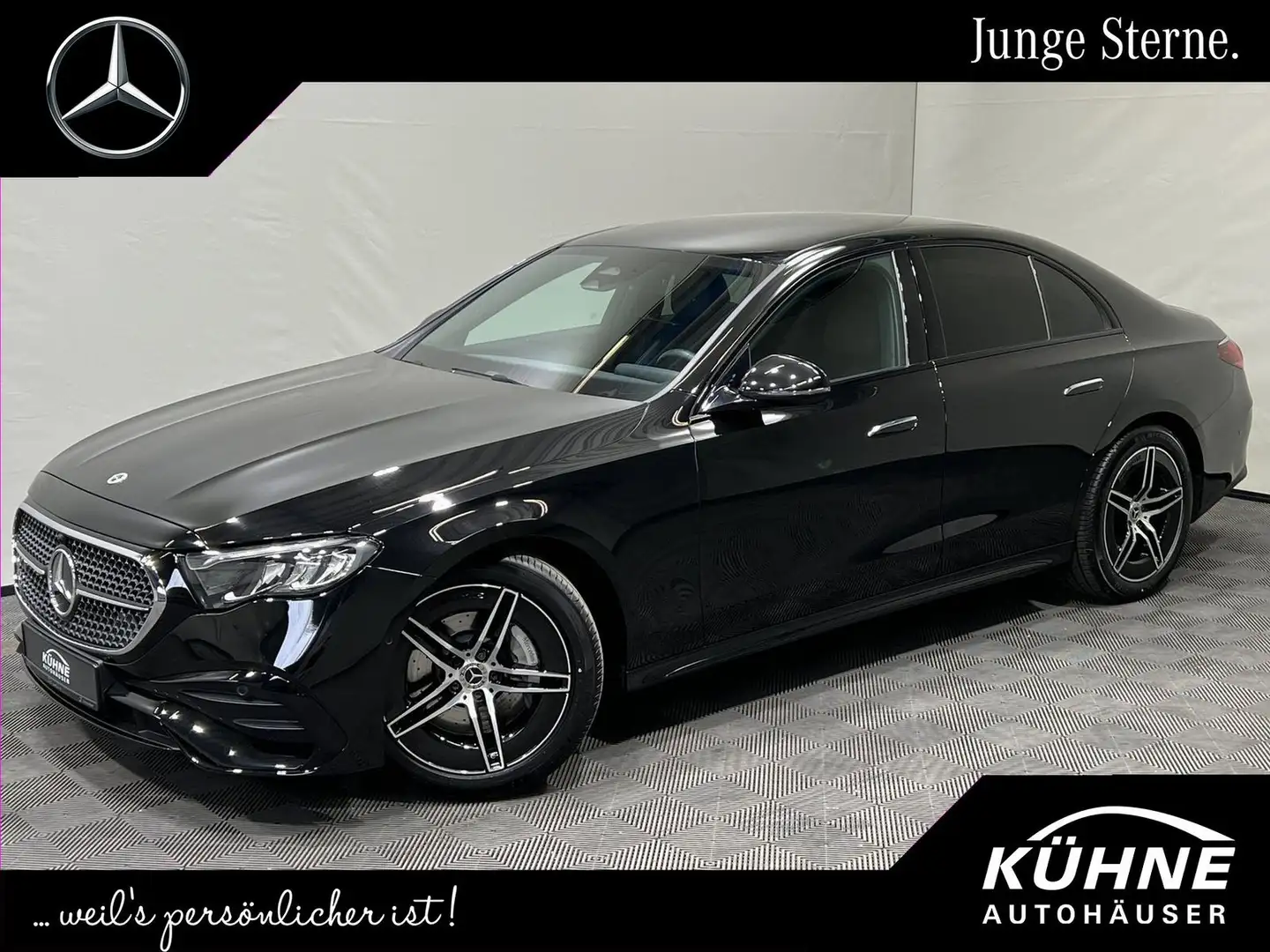 Mercedes-Benz E 200 AMG Night Distr LED Winter Kamera Totw Schwarz - 1