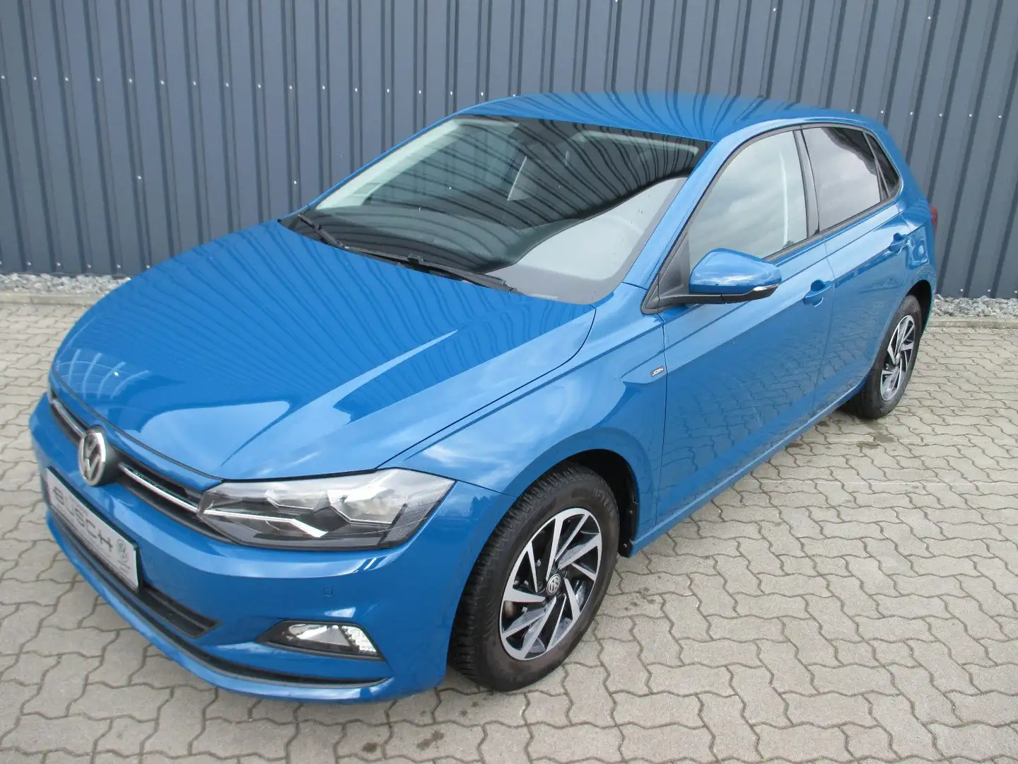 Volkswagen Polo VI Join 1,0l 48kw 5trg. Klima Ganzjahresr. Blau - 1