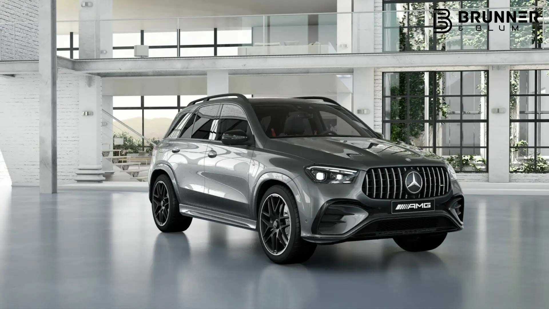 Mercedes-Benz GLE 53 AMG GLE 53 4M+ Distronic,AHK,Pano,Night,Burmester,22 Gris - 2