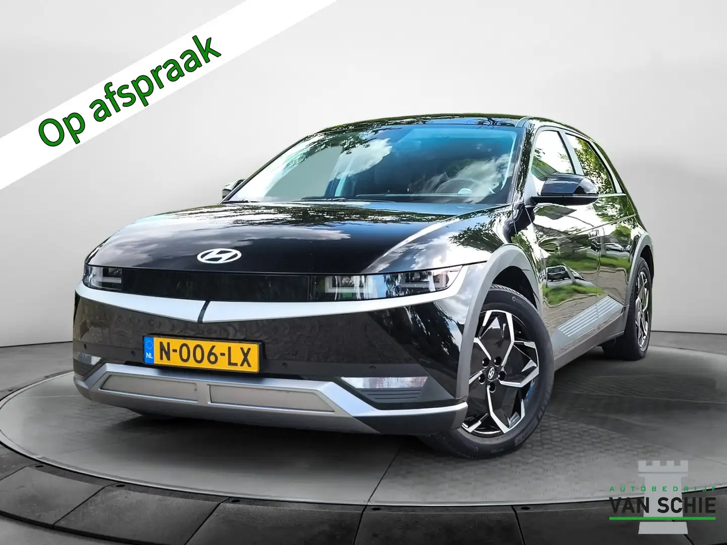 Hyundai IONIQ 5 Connect+ 58 kWh (170 PK) 1e-Eig. & Keurig-Onderh. Černá - 1