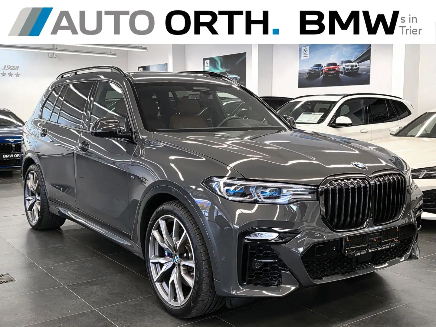 BMW X7 M50i 6-SITZ SKY MASSAGE SITZKLIMA ACC AHK 22" Grau - 1