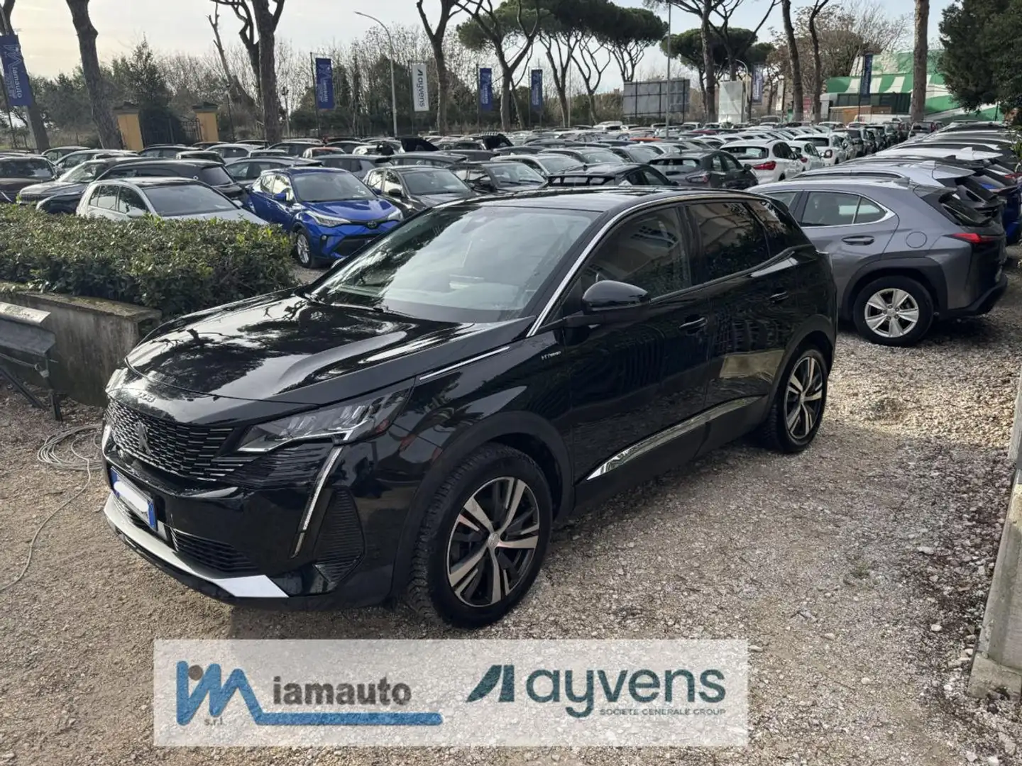 Peugeot 3008 1.6cc 225cv HYBRID ALLURE CAMERA POST. Nero - 1
