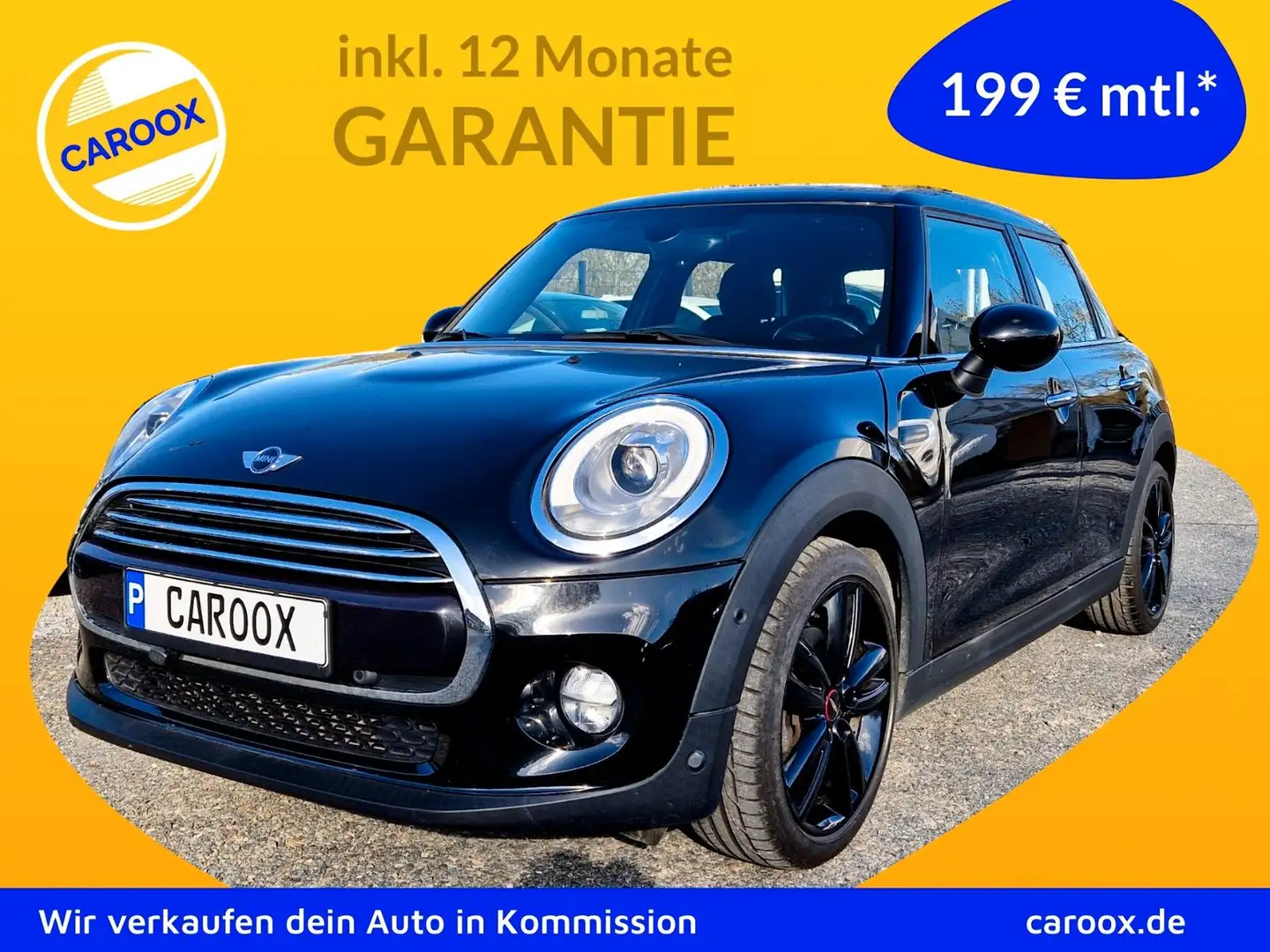 MINI Cooper 5-trg. Chili Automatik NAVI LED Schwarz - 1