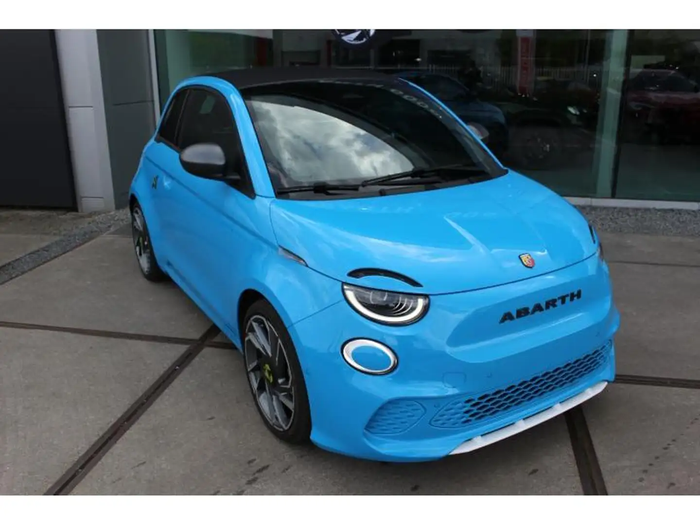 Abarth 500e Cabrio Azul - 2