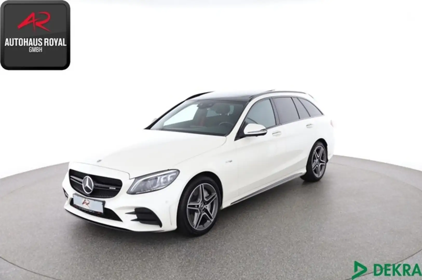 Mercedes-Benz C 43 AMG 4M T BURMESTER,MULTIBEAM,360GRAD,AHK Weiß - 1