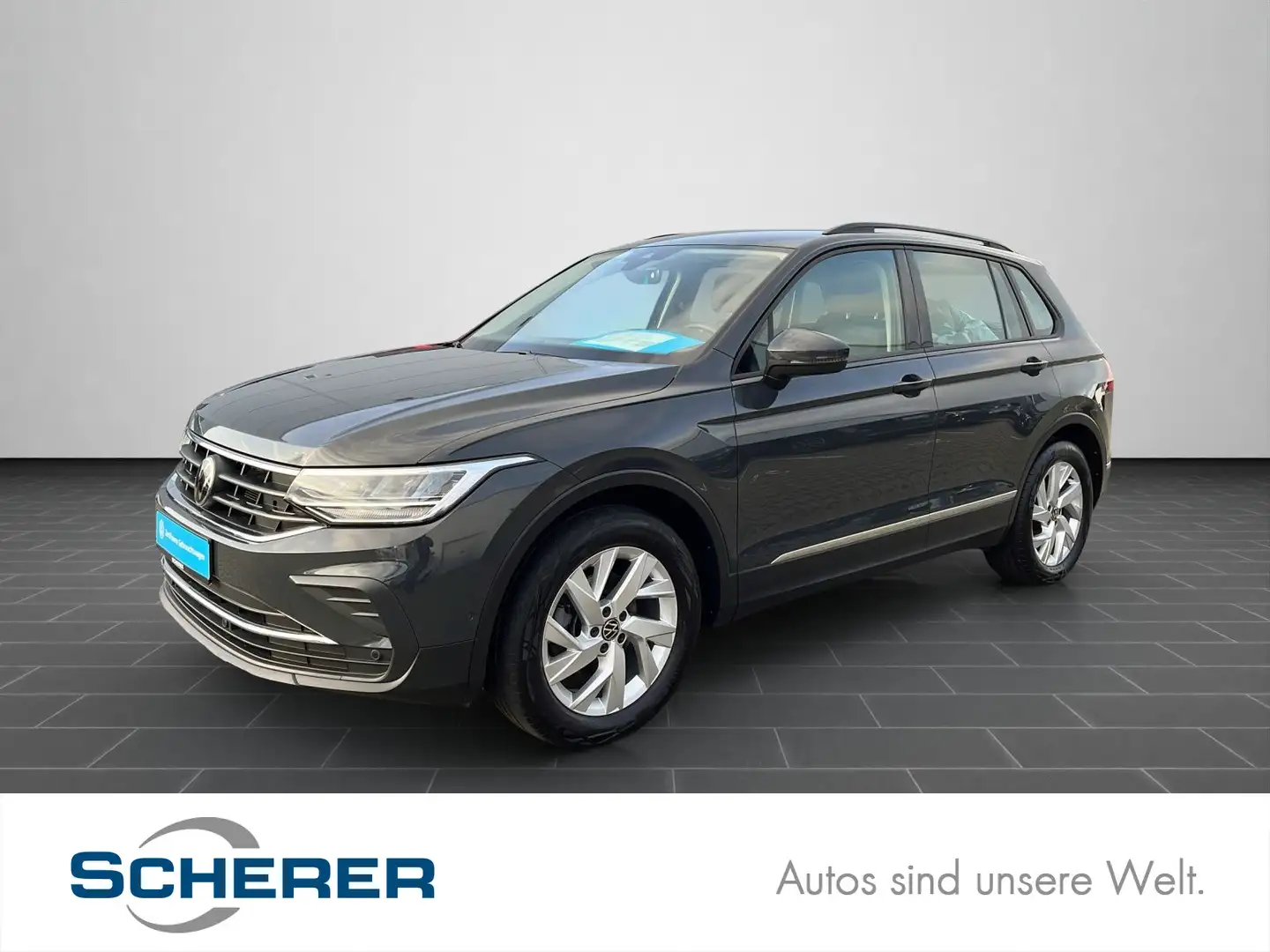 Volkswagen Tiguan 2,0 TDI DSG 4Motion Standheizung/NAVI/LED Grau - 1