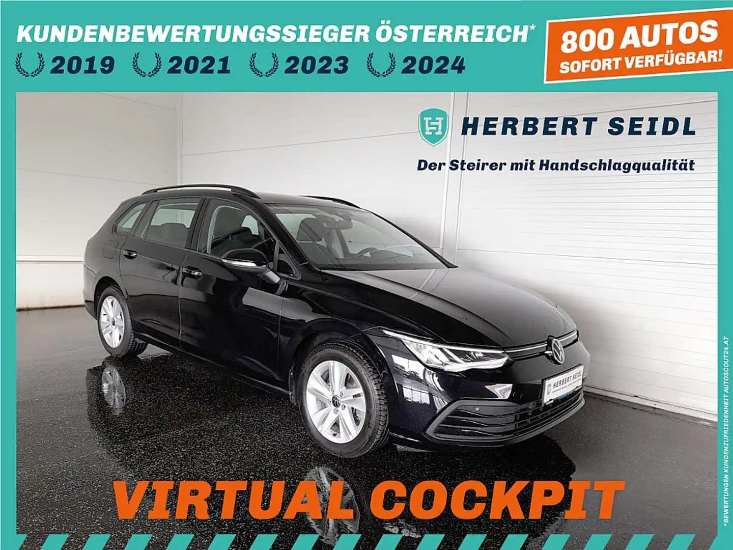 Volkswagen Golf Variant Golf VIII Variant Life 2,0 TDI *VIRTUELL PRO / ... Schwarz - 1