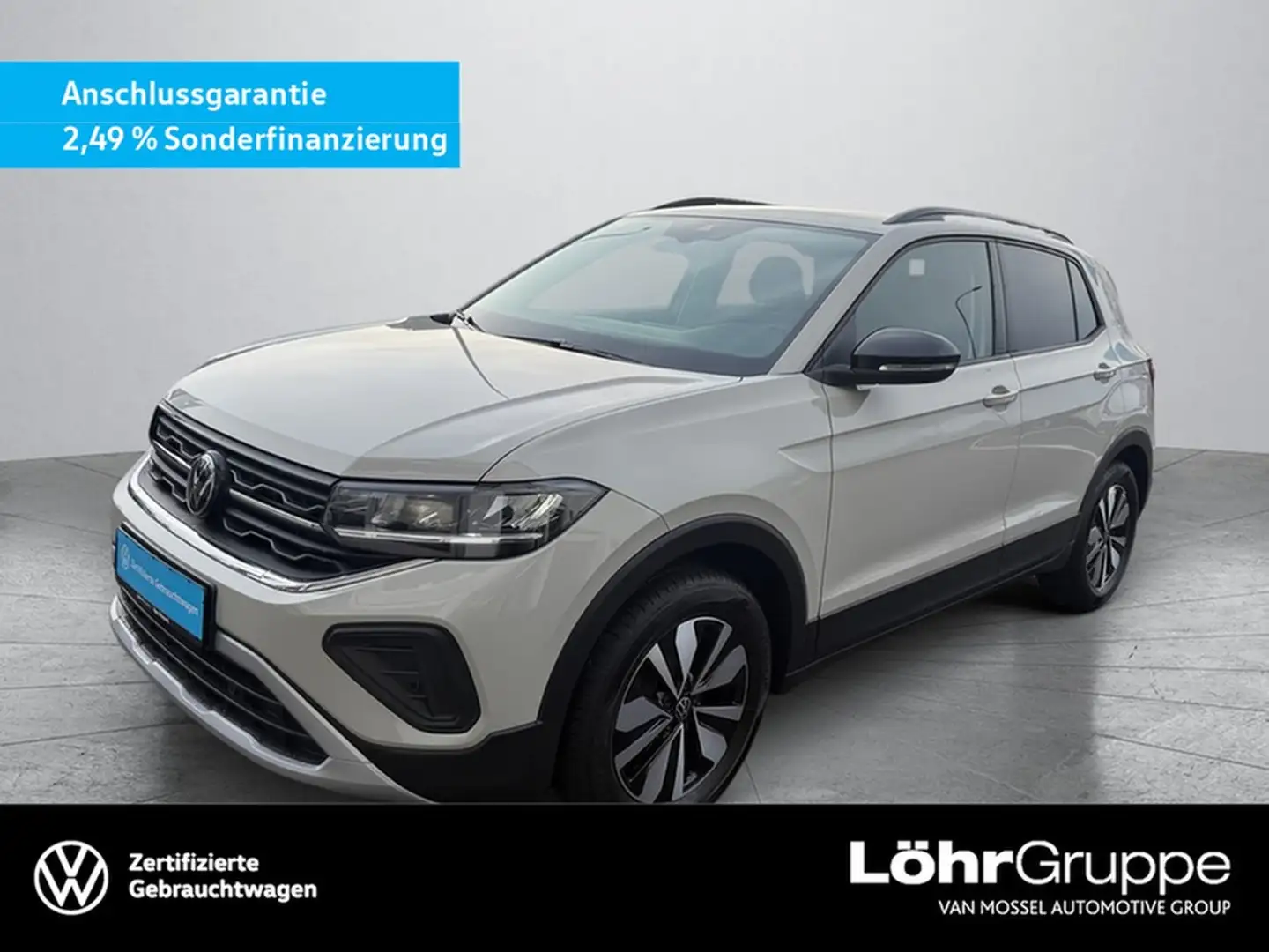 Volkswagen T-Cross Life 1.0 l TSI Goal AHK Grau - 1