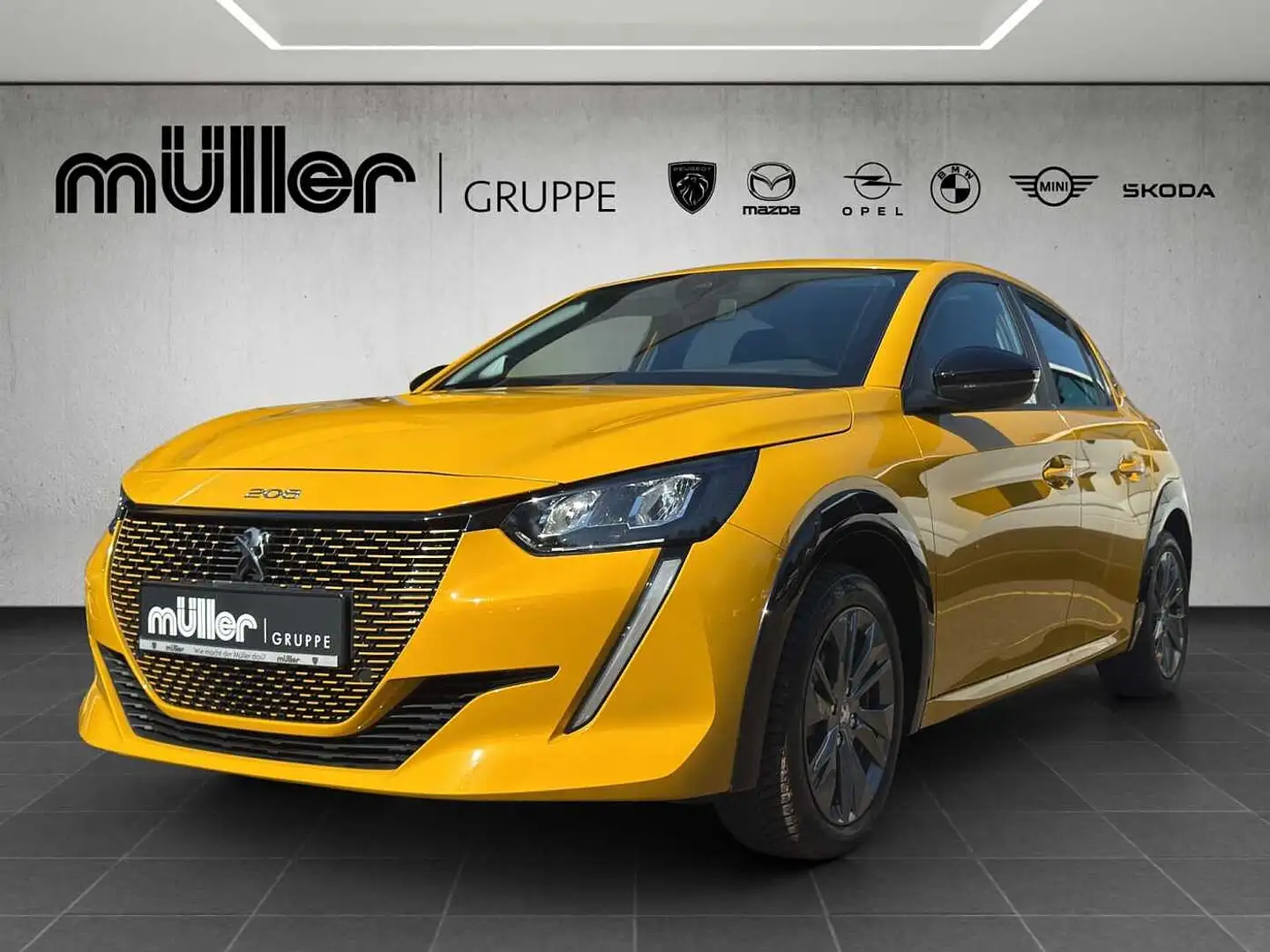 Peugeot 208 Elektro Elektromotor 136 Active Pack Jaune - 1