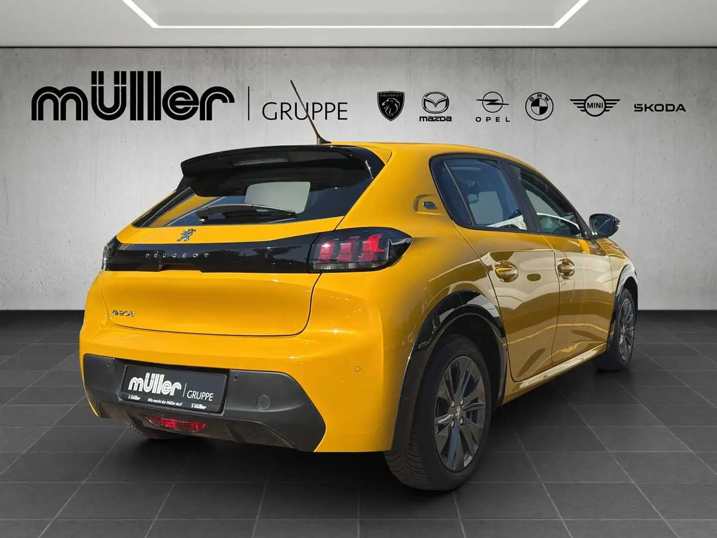 Peugeot 208 Elektro Elektromotor 136 Active Pack Jaune - 2
