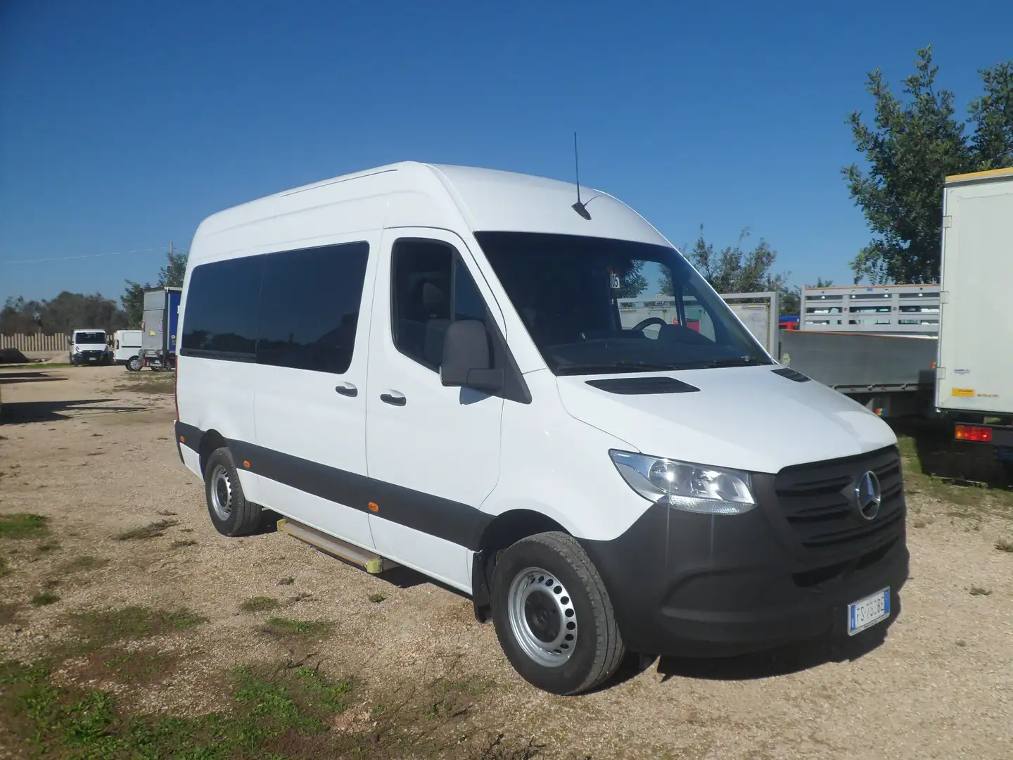 Mercedes-Benz Sprinter 9 posti panorama Blanc - 2