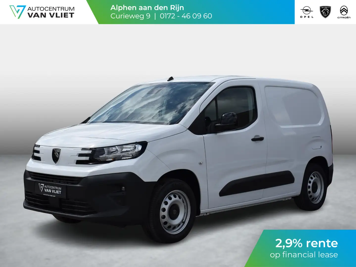 Peugeot Partner L1 130PK Automaat LAADRUIMTE BETIMMERING | ACHTERU Wit - 1