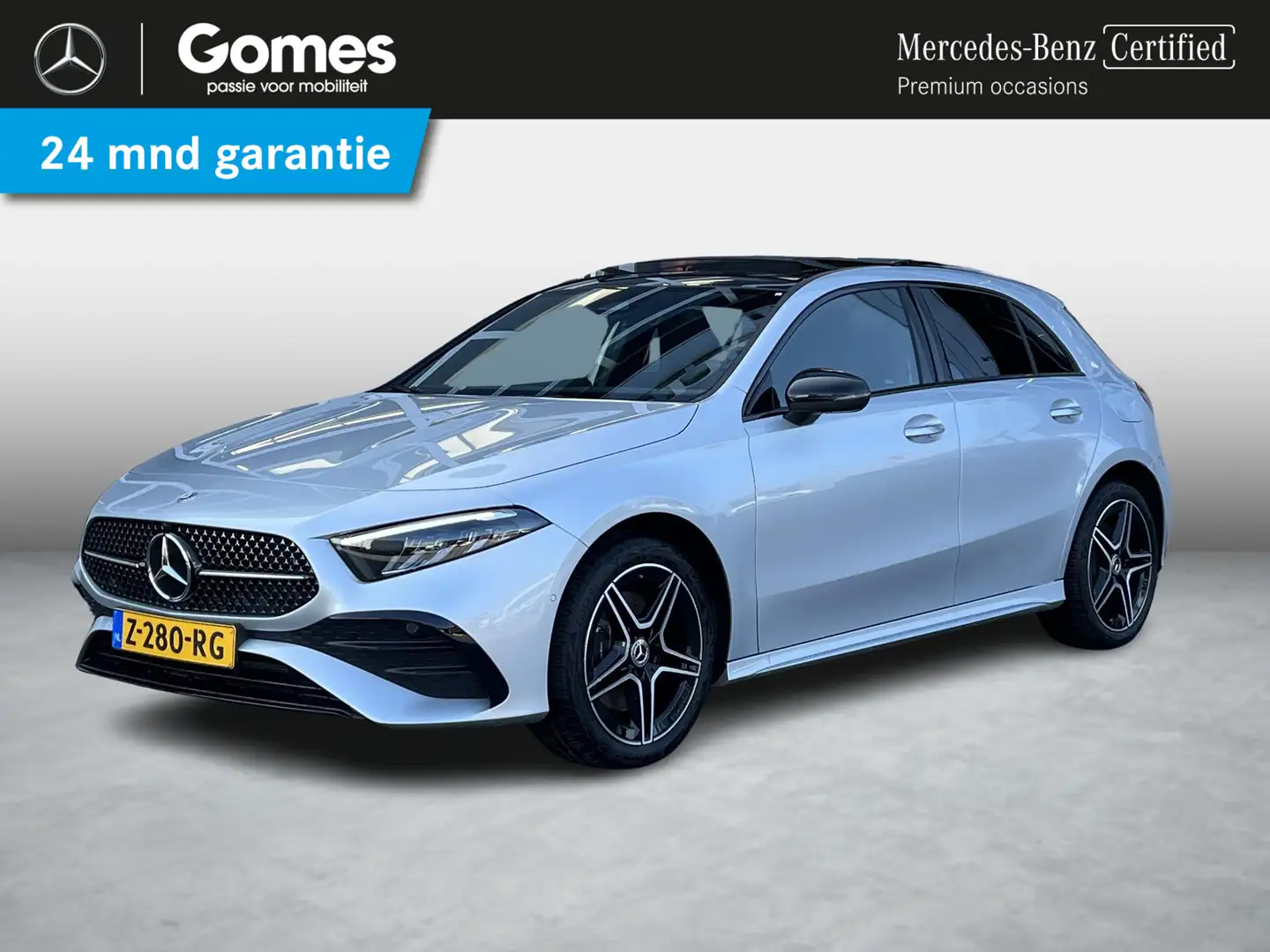 Mercedes-Benz A 250 e AMG Line | Premium Pakket | Night Pakket | Panor Zilver - 1