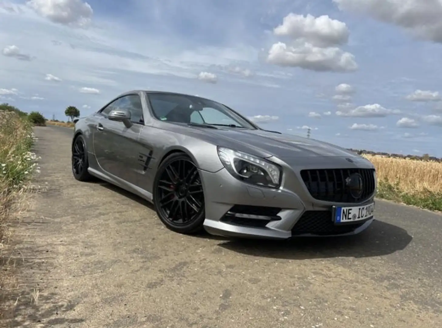 Mercedes-Benz SL 500 Panorama AMG Paket 19“ Felgen Voll AlcantaraHimm Bronz - 1
