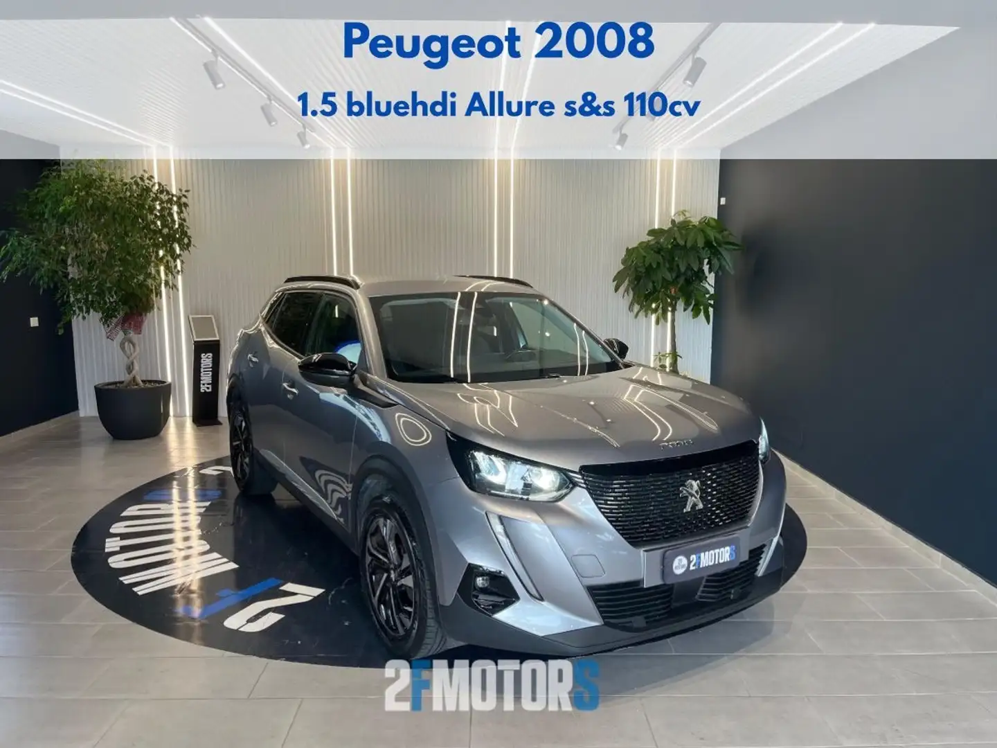 Peugeot 2008 1.5 bluehdi Allure Pack s Argento - 1