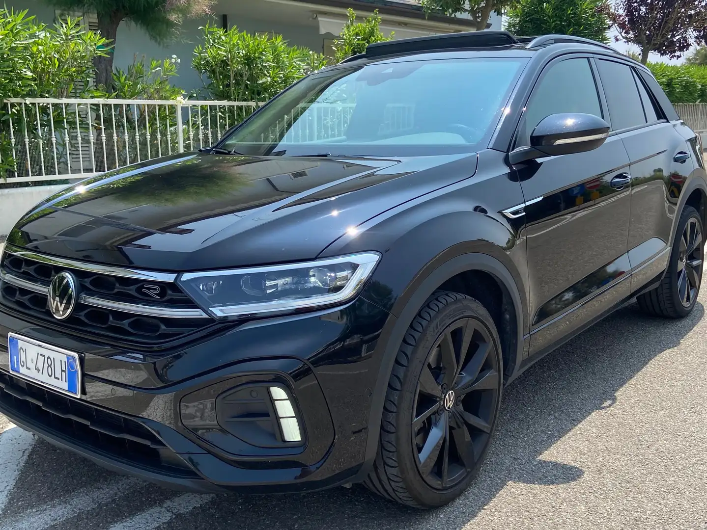 Volkswagen T-Roc T-Roc 20221.5 tsi R-Line dsg Nero - 1