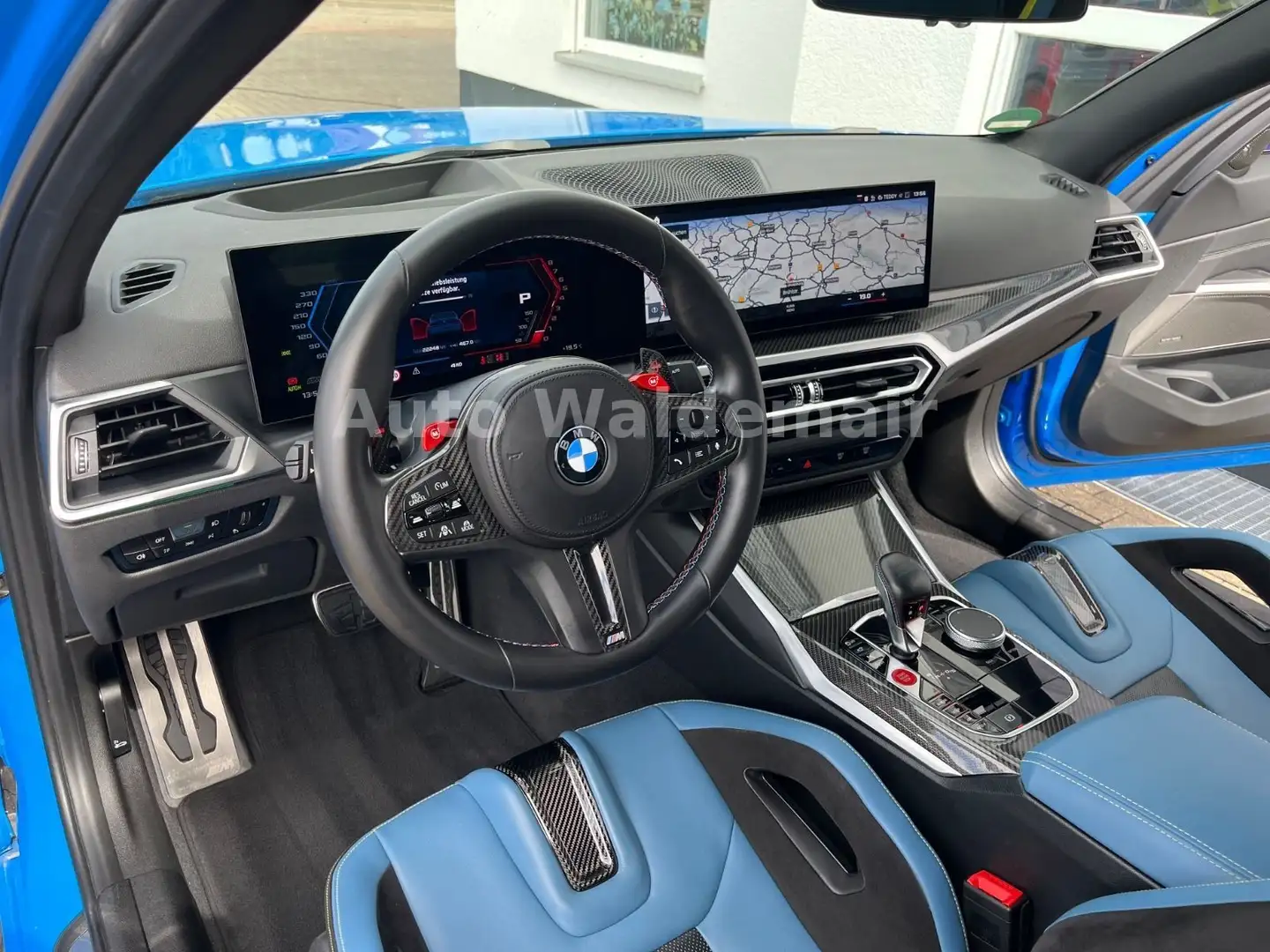 BMW M3 Lim. xDrive Competition Schalensitz Keramik Bleu - 2