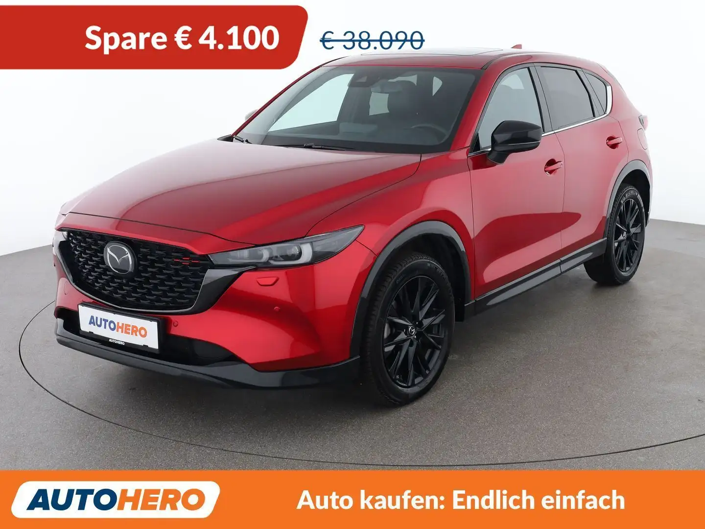 Mazda CX-5 2.2 SKYACTIV-D Homura AWD Rot - 1