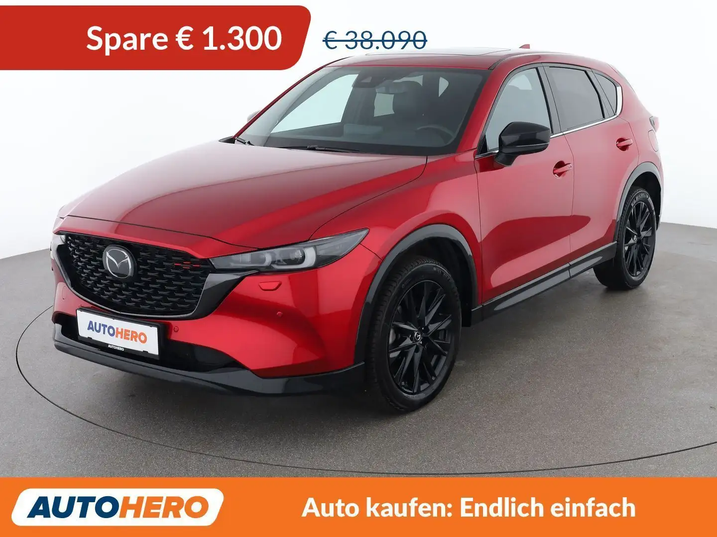 Mazda CX-5 2.2 SKYACTIV-D Homura AWD Rot - 1