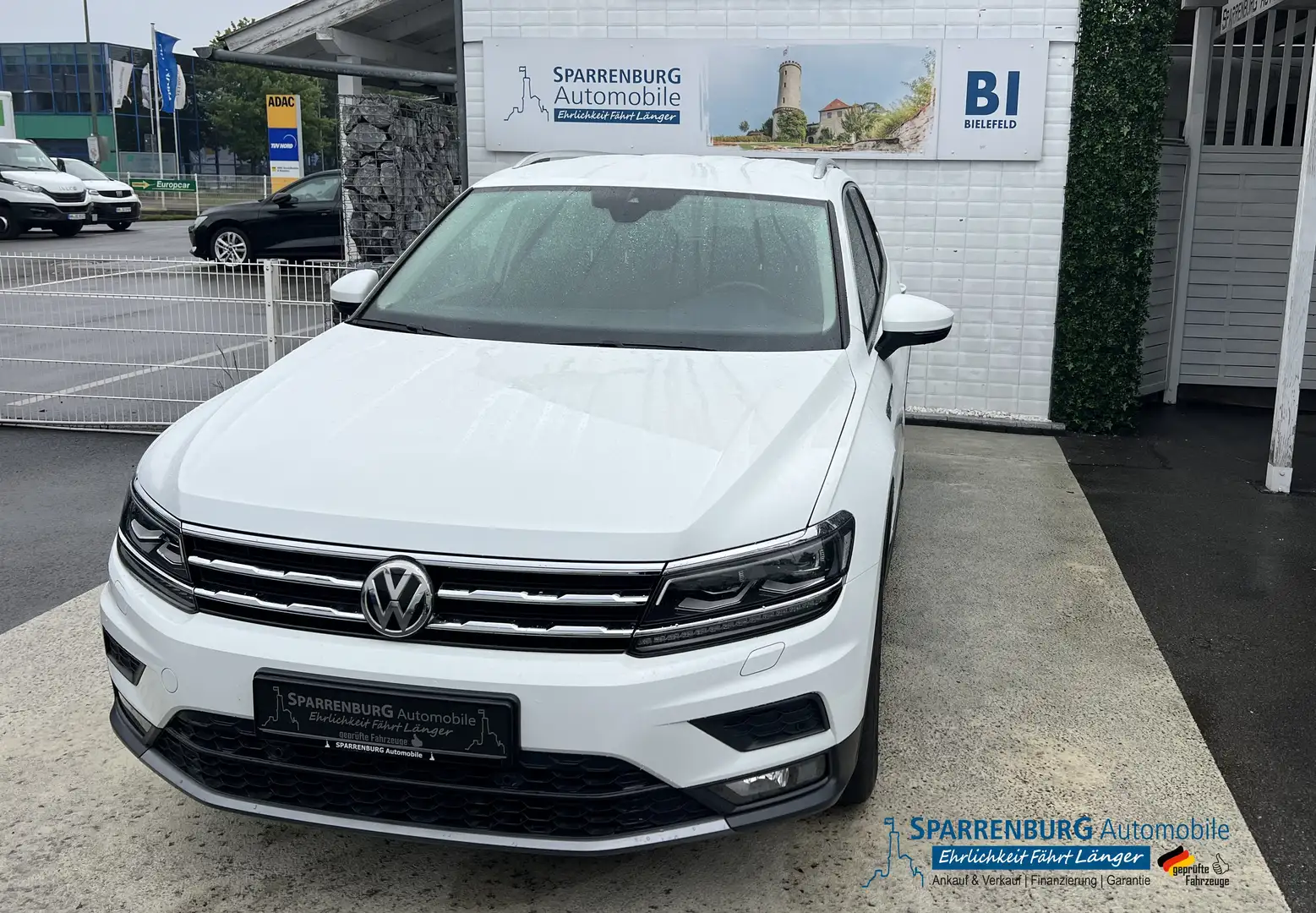 Volkswagen Tiguan Allspace 2,0l| Fianz. ab 149€| DSG| 7 Sitze| TÜV Neu Weiß - 1