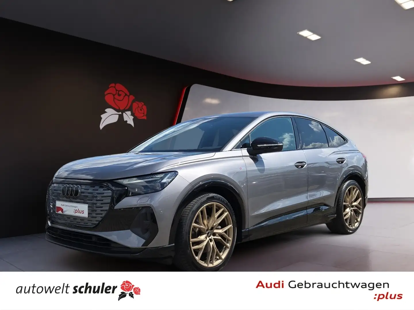 Audi Q4 e-tron Sportback 35 Matrix-LED Pano GRA Grau - 1