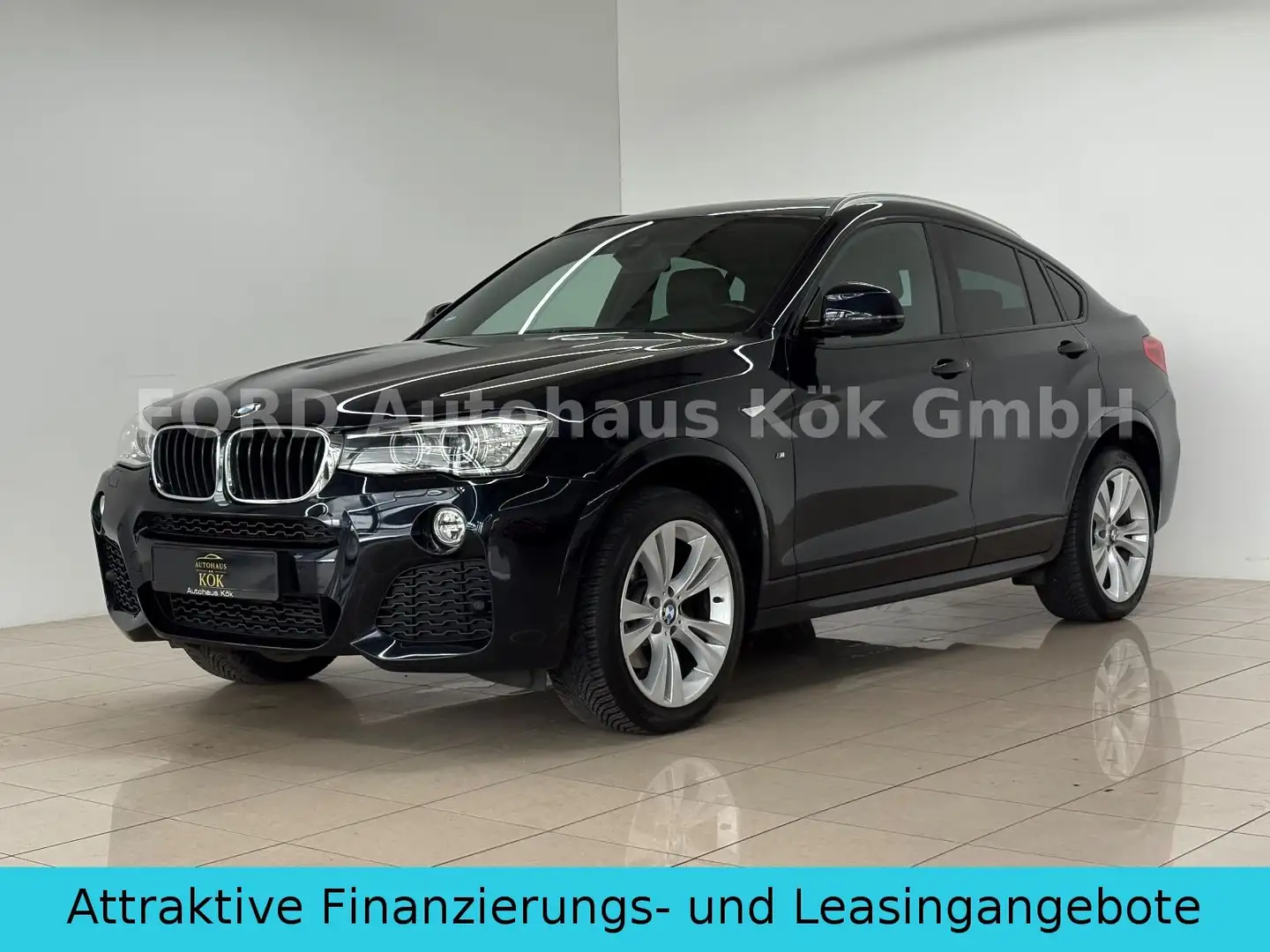BMW X4 xDrive 20 d M Sport Schiebedach RFK Navi SHZ Schwarz - 1