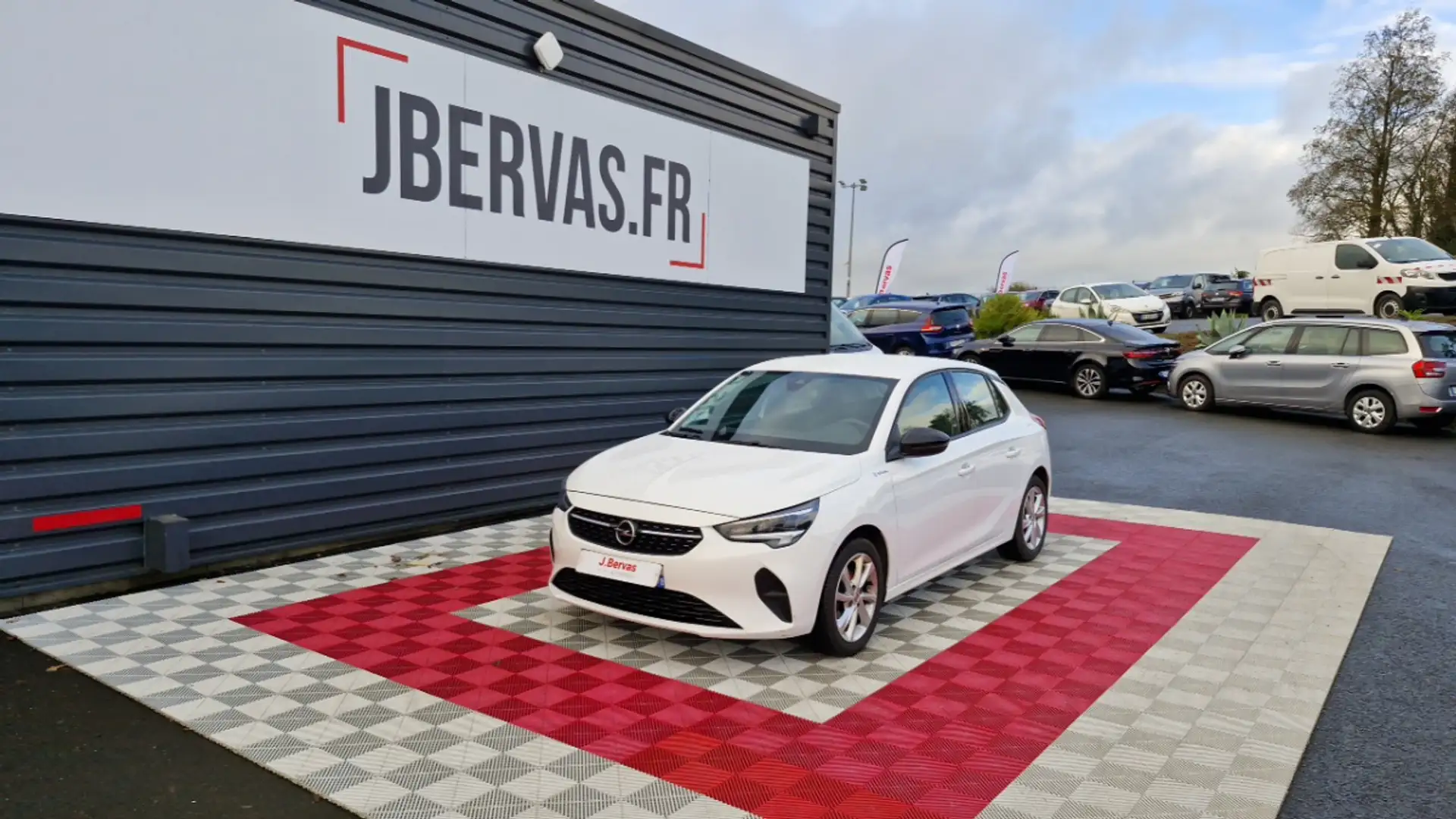Opel Corsa SOCIETE 1.2 75 CH BVM5 ELEGANCE BUSINESS Wit - 1
