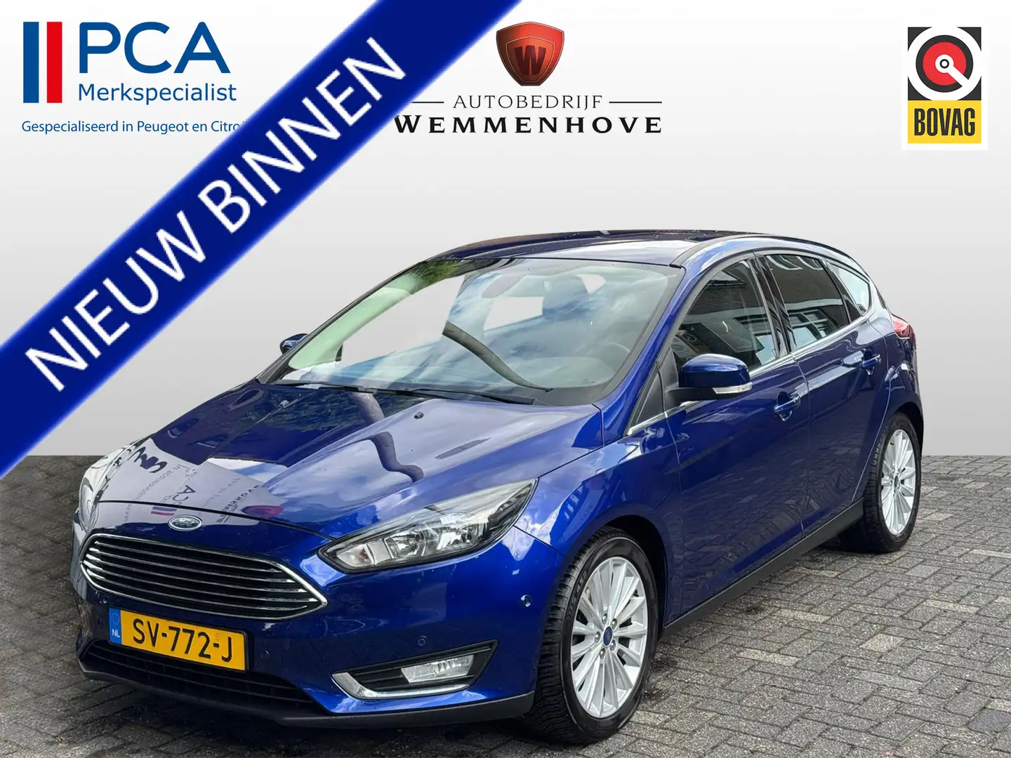 Ford Focus 1.0 Titanium Airco/Lichtmetalen velgen/Navi/Parkee Azul - 1