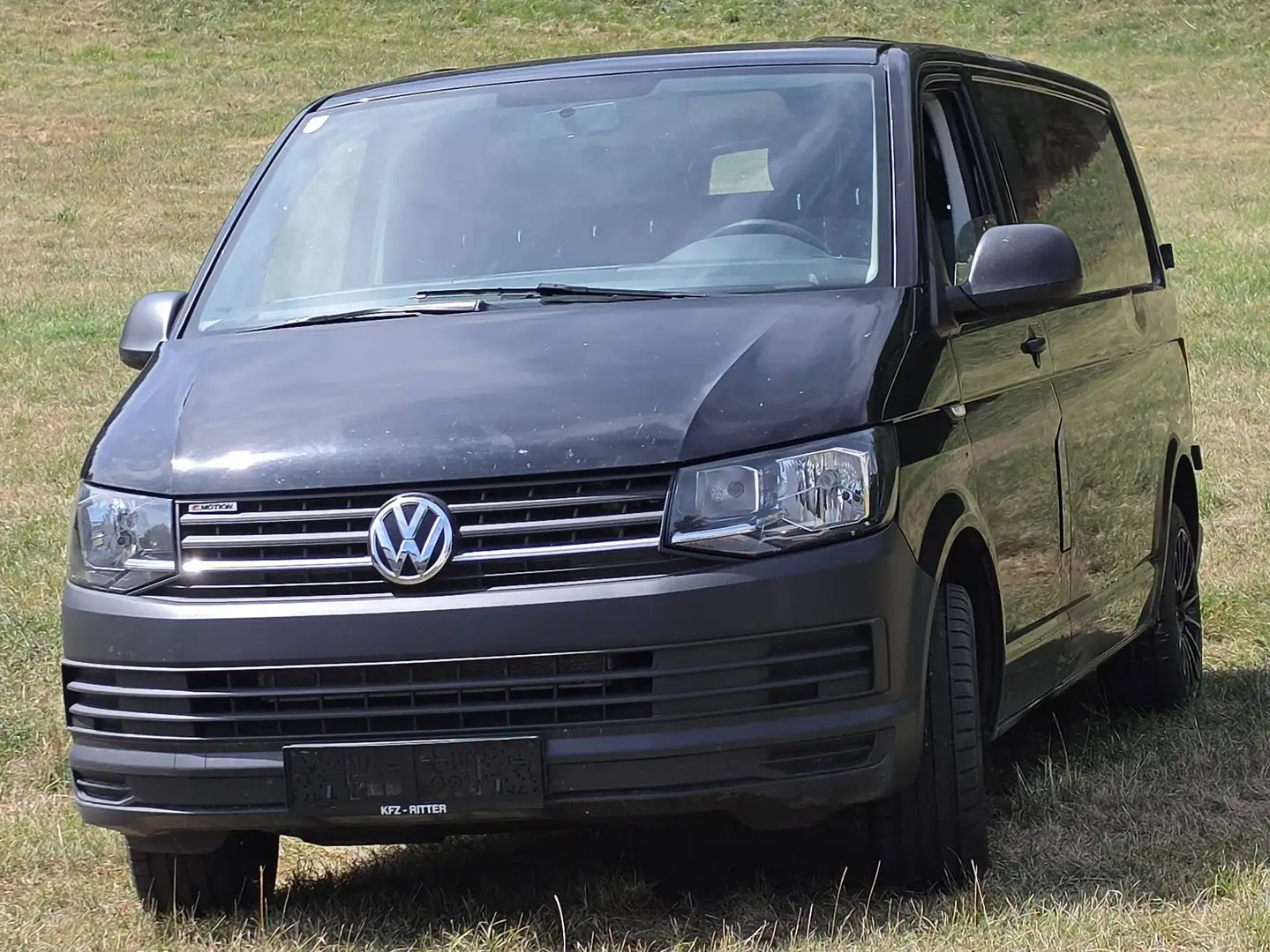 Volkswagen T6 Transporter Fahrgestell KR 2,0 TDI 4Motion BMT DSG Schwarz - 2